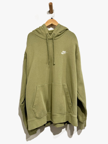 Nike Club Fleece Pullover Hoodie in Alligator/White - XL