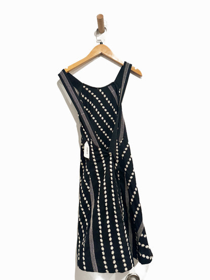 Free People Juni Mini Dress in Black - Medium