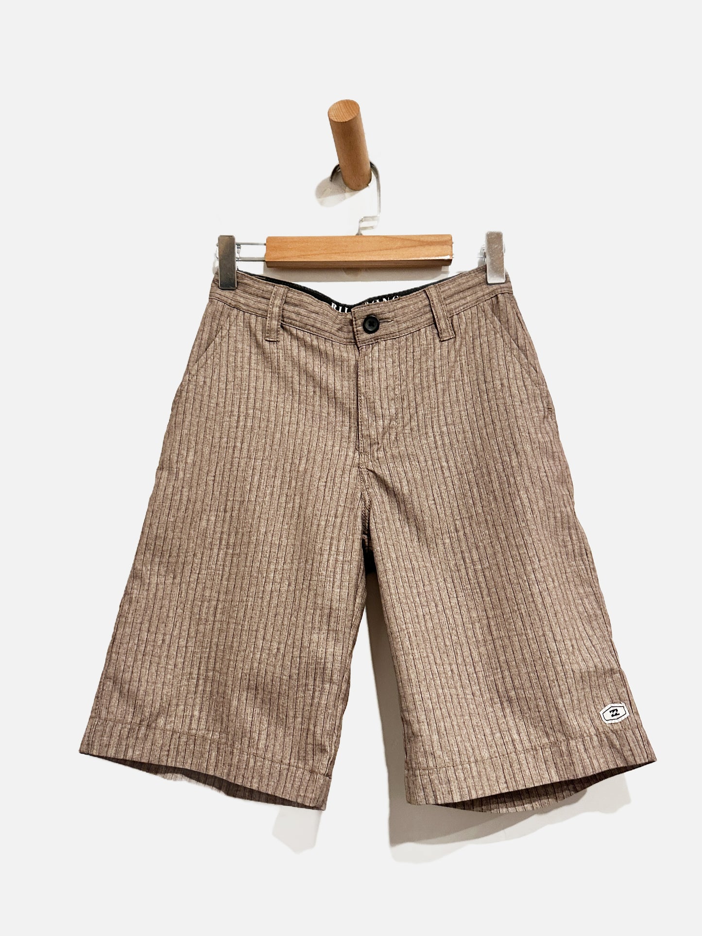 Billabong Brown Striped Shorts - 8