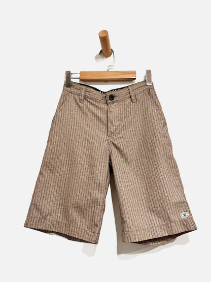Billabong Brown Striped Shorts - 8