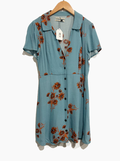 Urban Outfitters Mallory Floral Button Down Mini Dress - Small