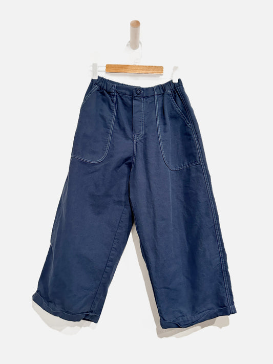 Zara Kids Blue Linen Blend Pants - 10