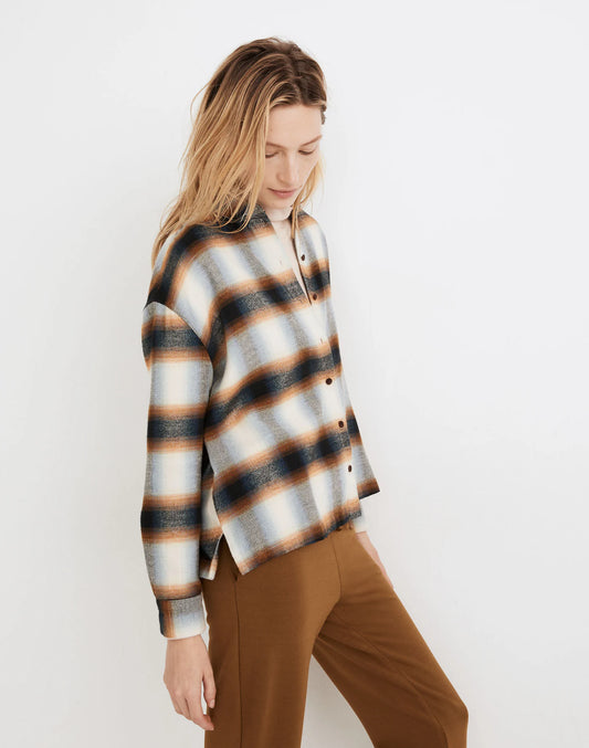 Madewell Flannel Westlake Plaid Button Down - Medium