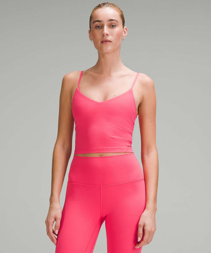 Lululemon Align Cropped Cami Tank Top in Glaze Pink - 2