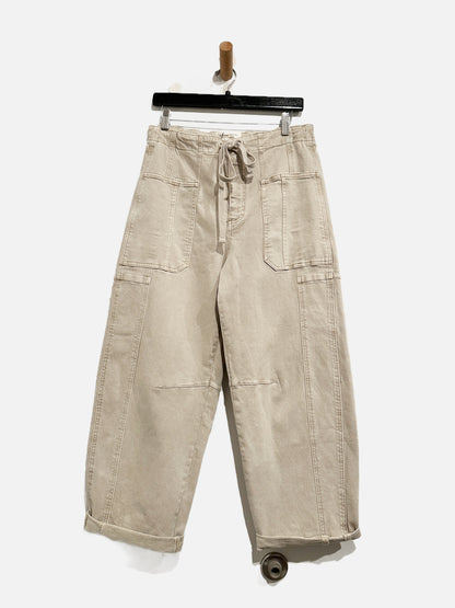 Risen Jeans NWT Taupe Barrel Jeans - 28