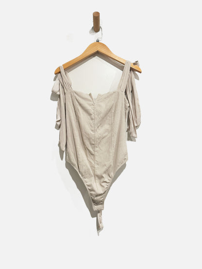 Free People Lola Bodysuit in Harvest Moon - XS