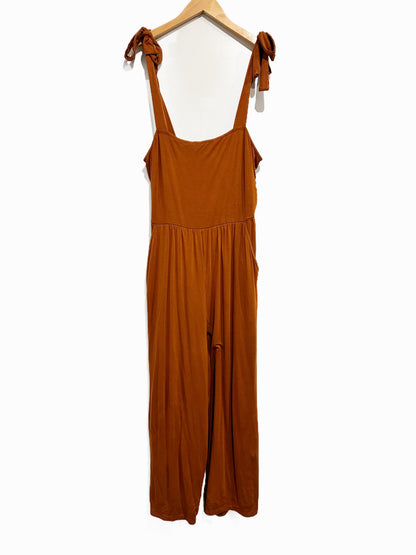 American Eagle Burnt Orange Jumpsuit - Large