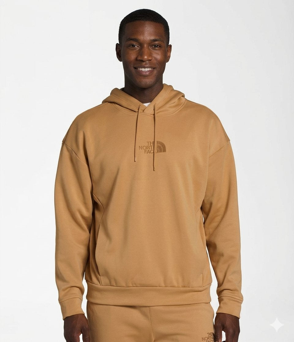 The North Face Horizon Fleece Pullover Hoodie in Almond Butter - Medium
