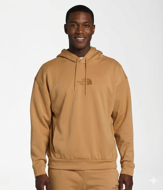 The North Face Horizon Fleece Pullover Hoodie in Almond Butter - Medium