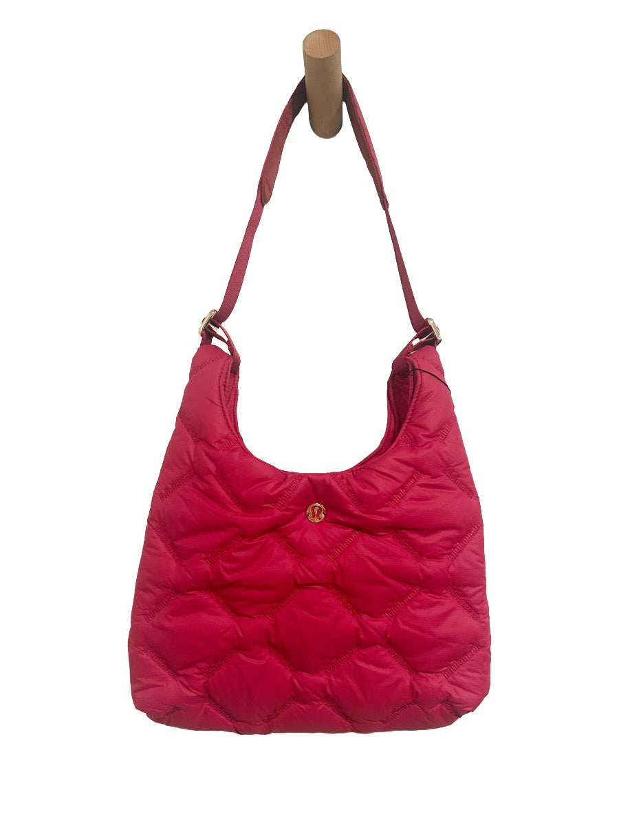 Lululemon Quilty Pleasures Shoulder Bag in Berry Rumble