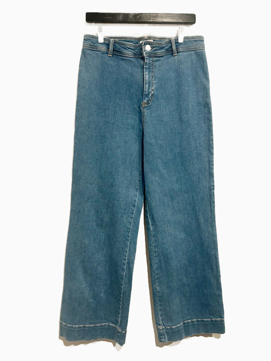 Avec Les Filles High Rise Wide Leg Jeans - 31