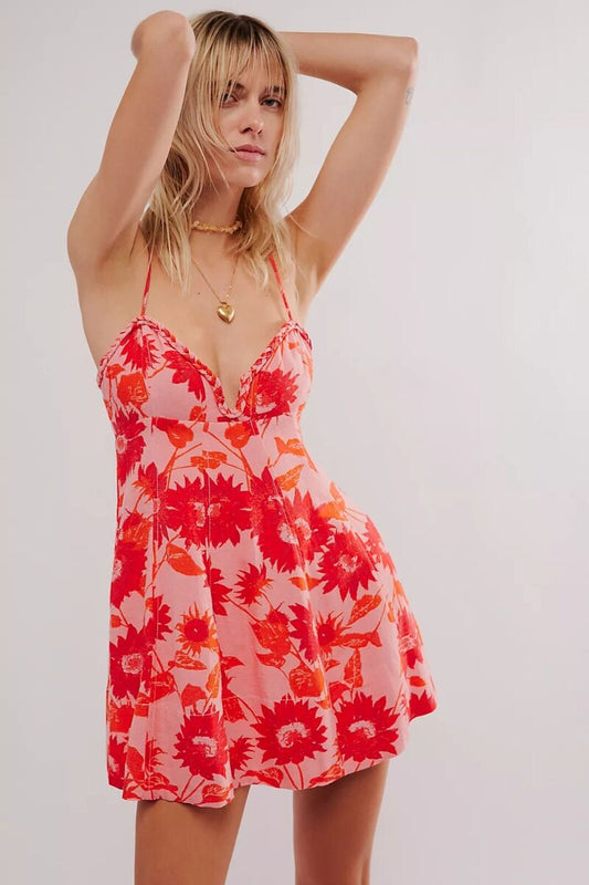 Free People Altura Mini Dress - Large