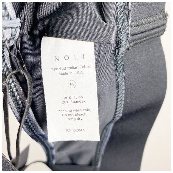 Noli Leggings and Sports Bra in Liquid Metallic Gray Camo Size Medium