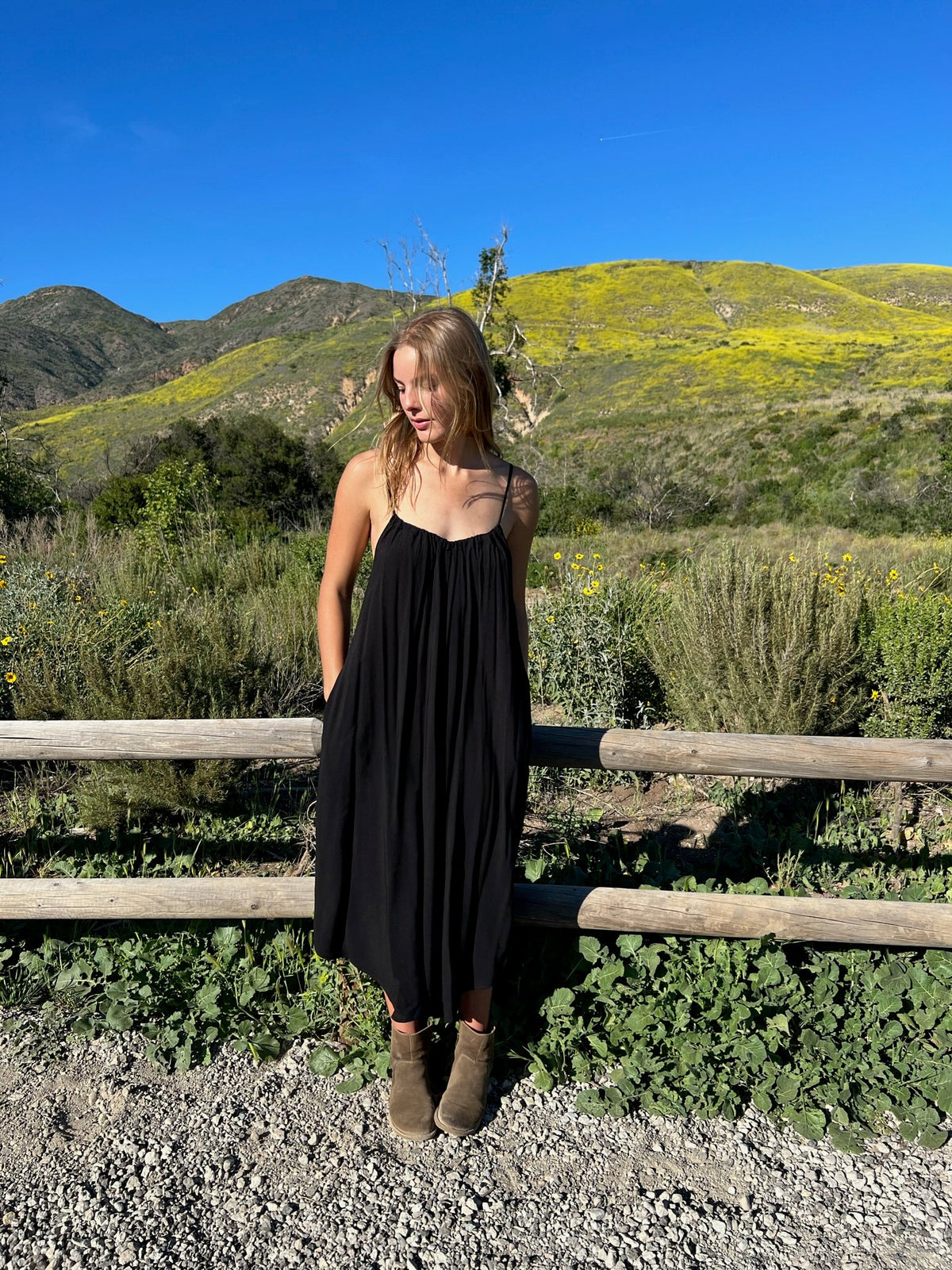 Tysa Sonoma Playsuit in Black - 0/1 (XS/S)