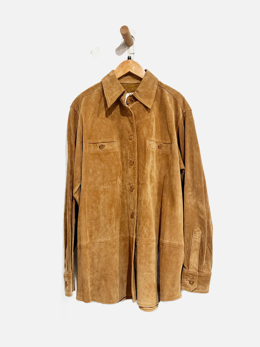Margaret Godfrey Suede Shacket - Small