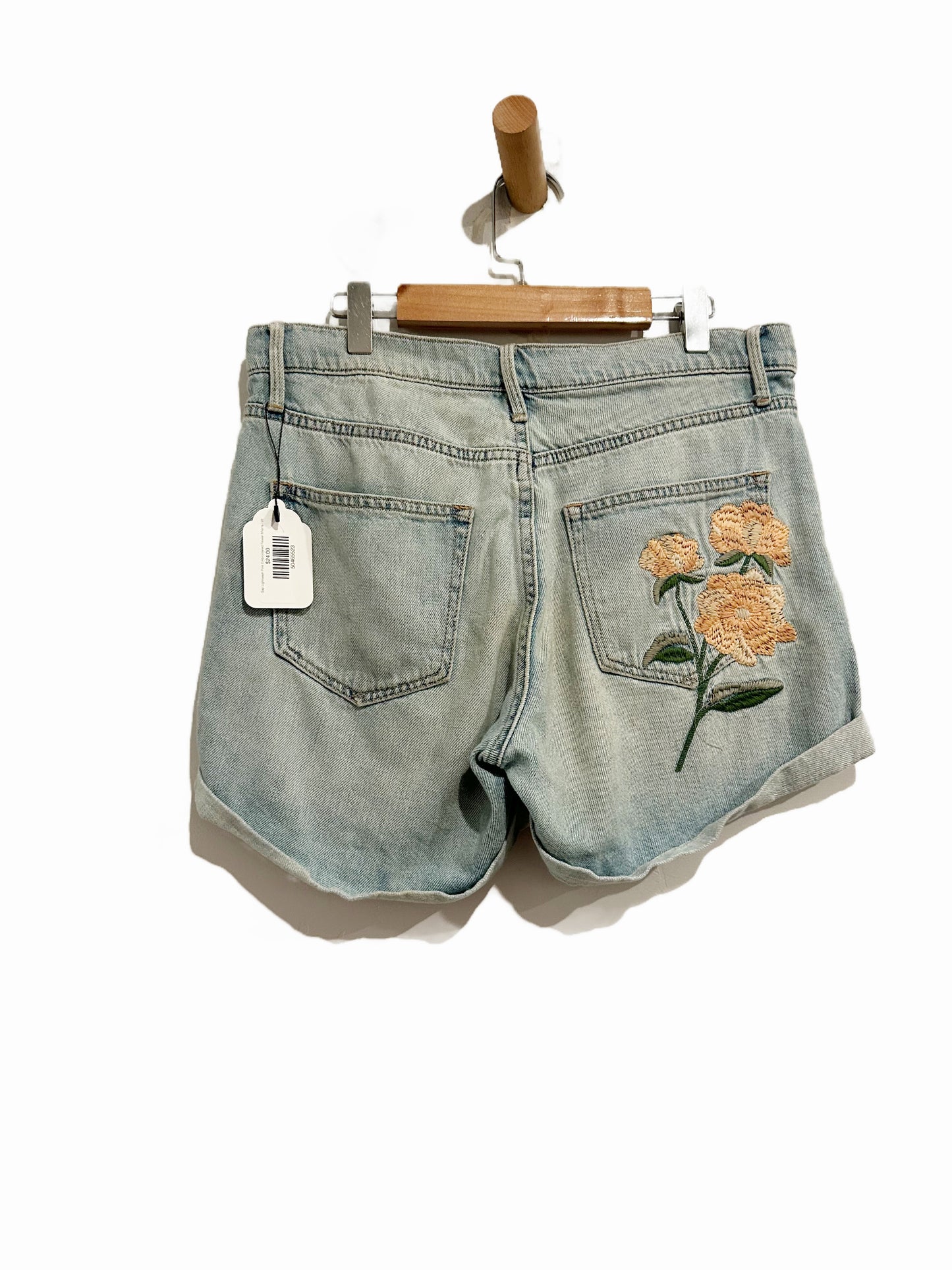 Gap Floral Embroidered Best Girlfriend Shorts - 25