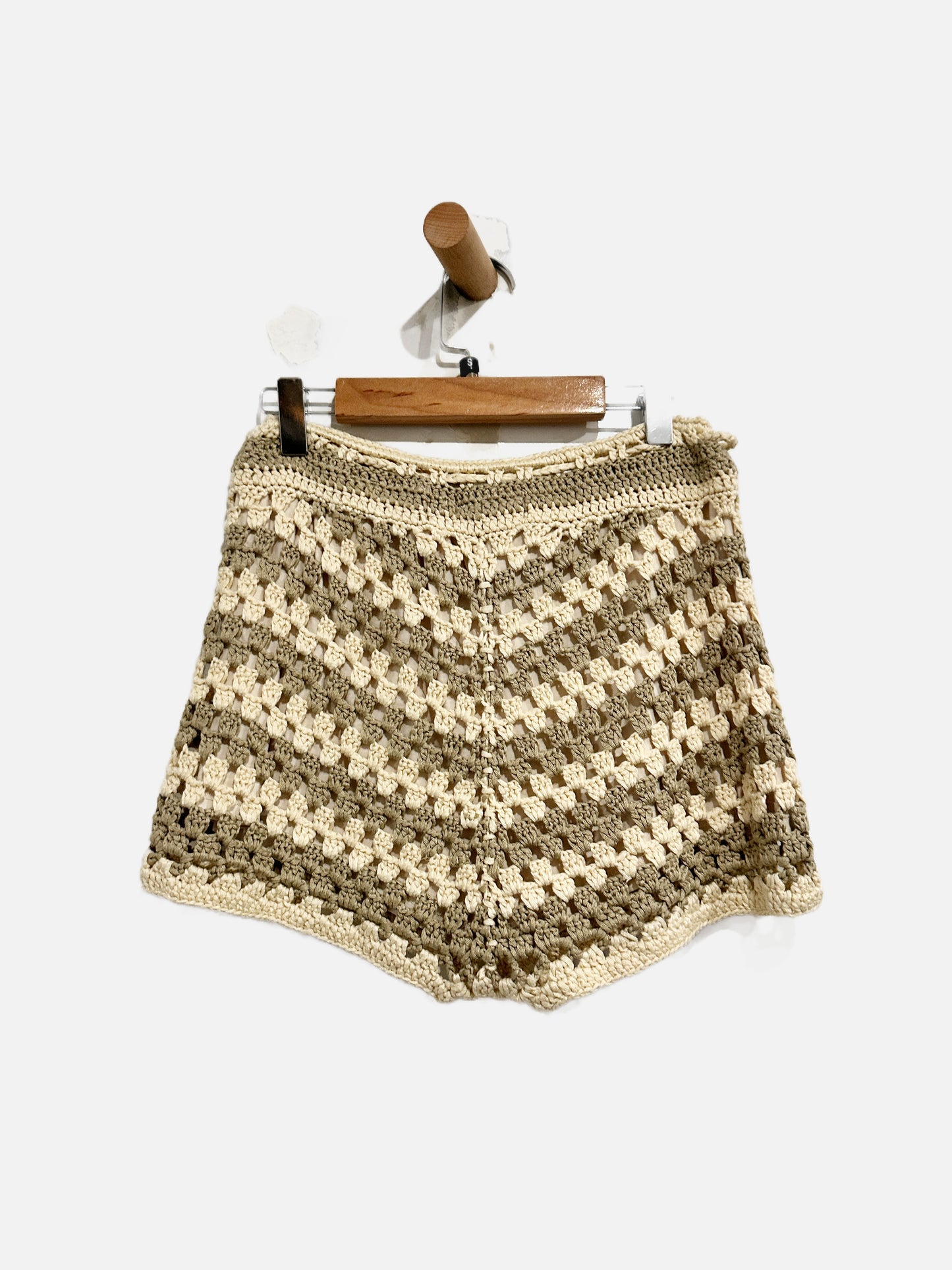 NWT Vintage Havanna Knit Crochet Shorts - Small