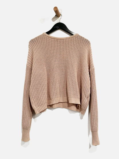Brandy Melville Tan Knit Sweater