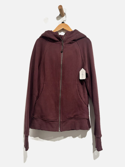 Lululemon Scuba Hoodie Light Cotton Fleece in Dark Adobe - 10