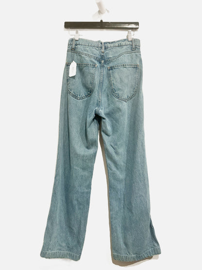 Reformation Brynn High Rise Wide Leg Trouser Jeans in Oneida - 26