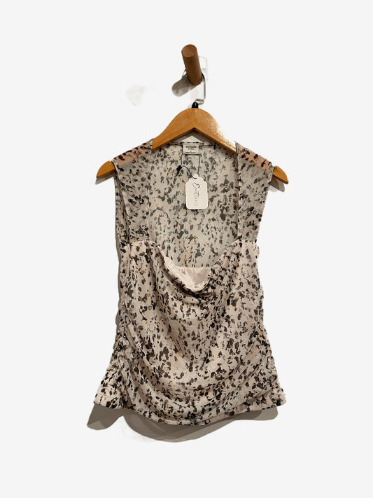 Abercrombie & Fitch Mesh Print Tank - Small