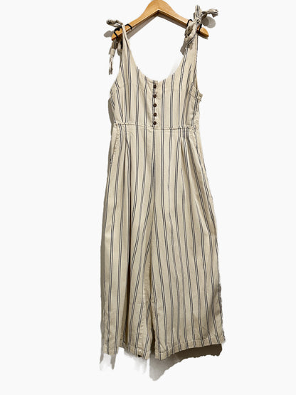 Free People Striped Tie One-Piece Jumpsuit - 4