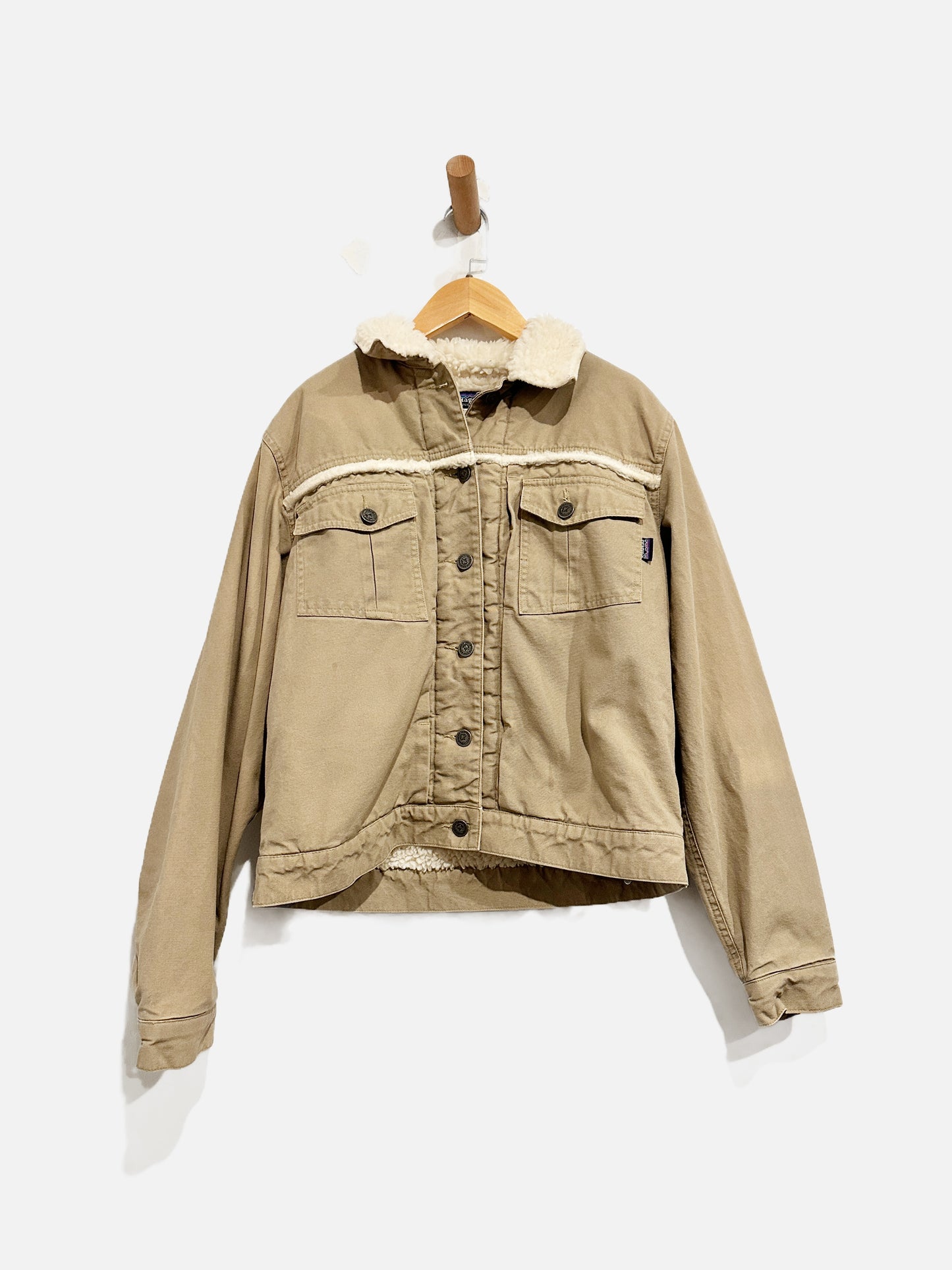 Patagonia Brown Sherpa Lined Jacket