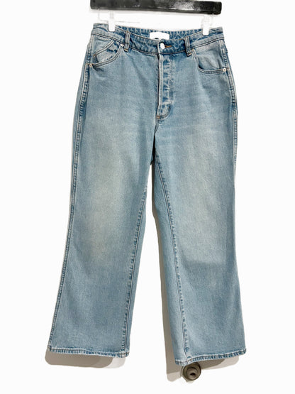 Rolla’s Classic High-Rise Crop Flare Jeans - 27