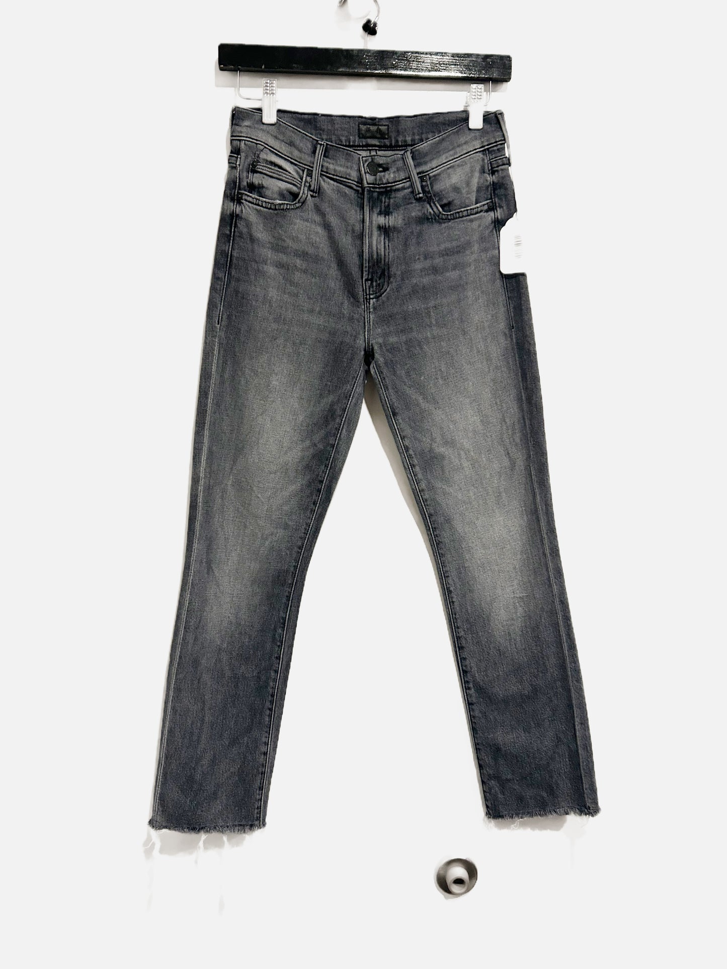 Mother The Rascal Ankle Fray Jean in Stitching in the Dark - 25