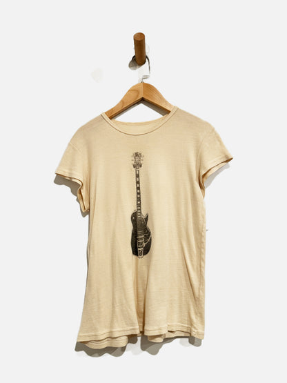 John Galt Cream Guitar Graphic Tee