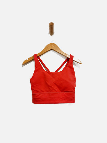Lululemon Energy Sports Bra in Pink Coral - 4