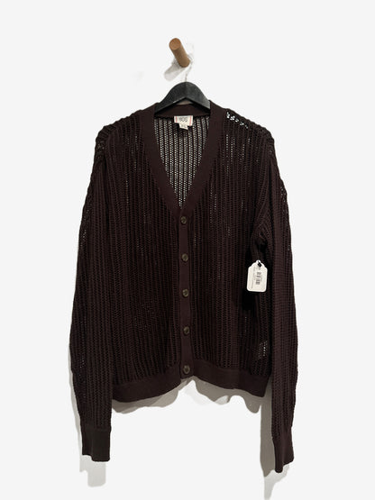BDG Brown Knit Cardigan - Medium
