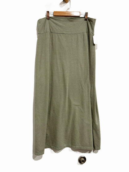Patagonia Green Stripe Maxi Skirt - Large