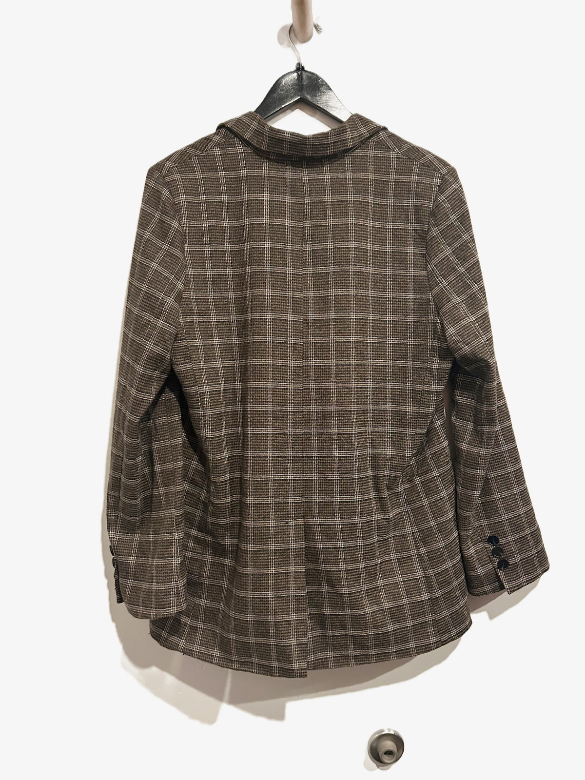 Stelen Brown Plaid Blazer - Medium