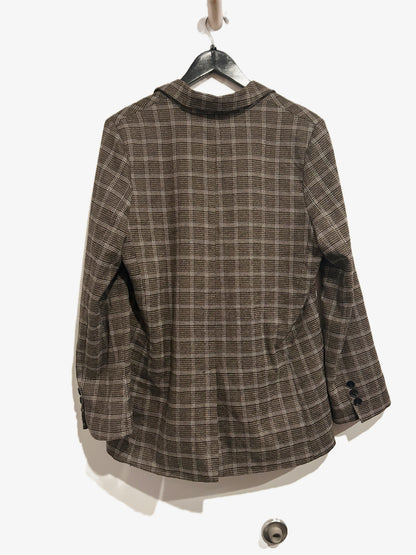 Stelen Brown Plaid Blazer - Medium