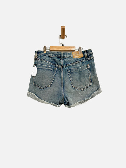 One by One Teaspoon Outlaw Denim Shorts - 27