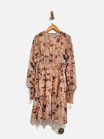 O.P.T Pink Paisley Mini Dress - XS