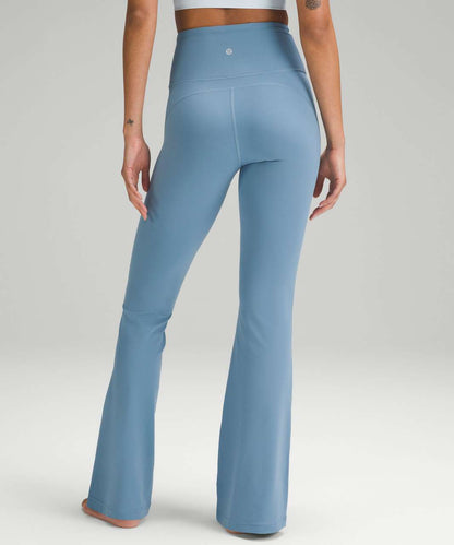 Lululemon Groove Super-High-Rise Flared Pant in Utility Blue - 8
