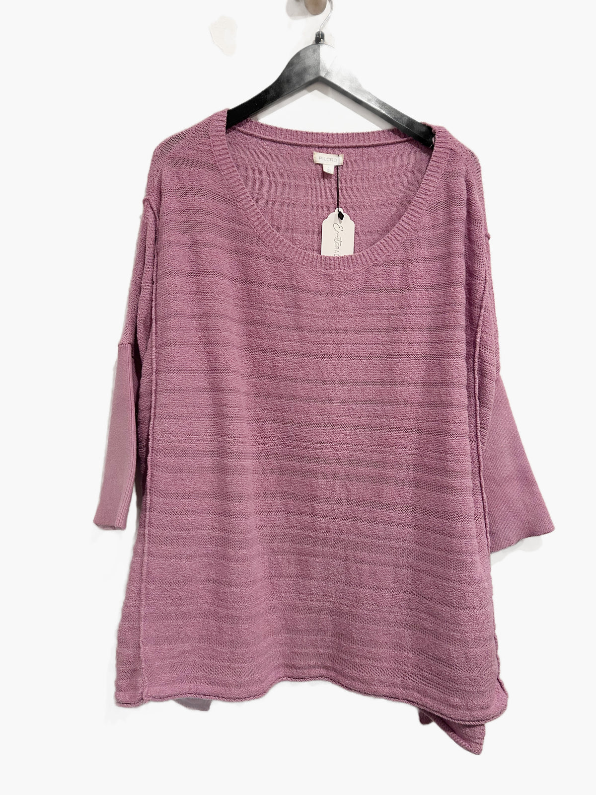 Anthropologie Pilcro Oversized Sweater Tunic in Lilac - Large
