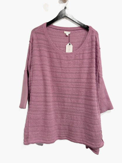 Anthropologie Pilcro Oversized Sweater Tunic in Lilac - Large