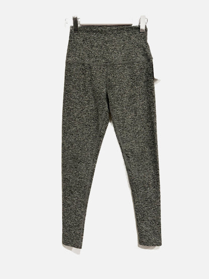 Beyond Yoga Spacedye Caught In The Midi High Waisted Legging in Black & White - XS
