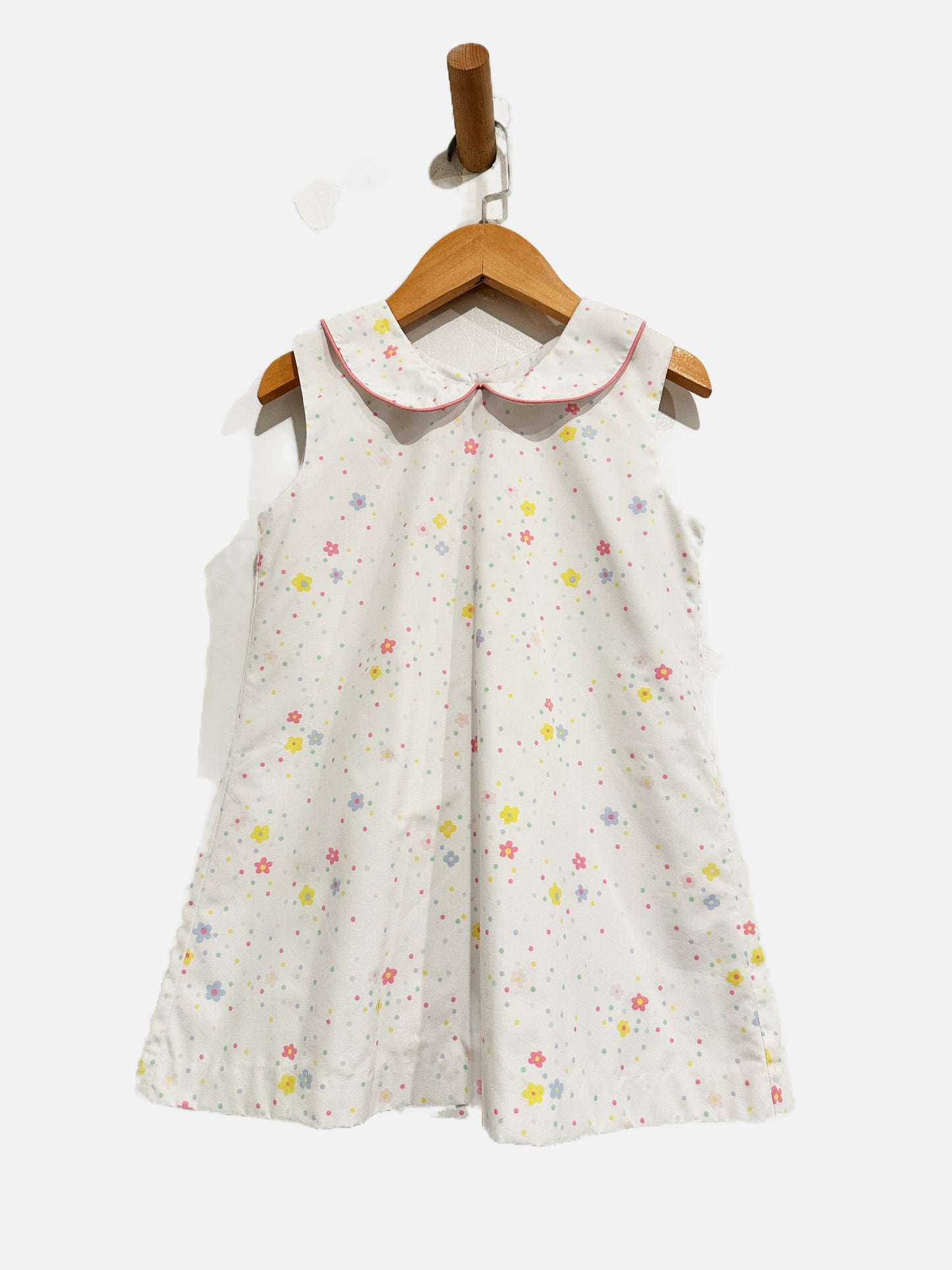 The Beaufont Bonnet White Floral Dress - 4T