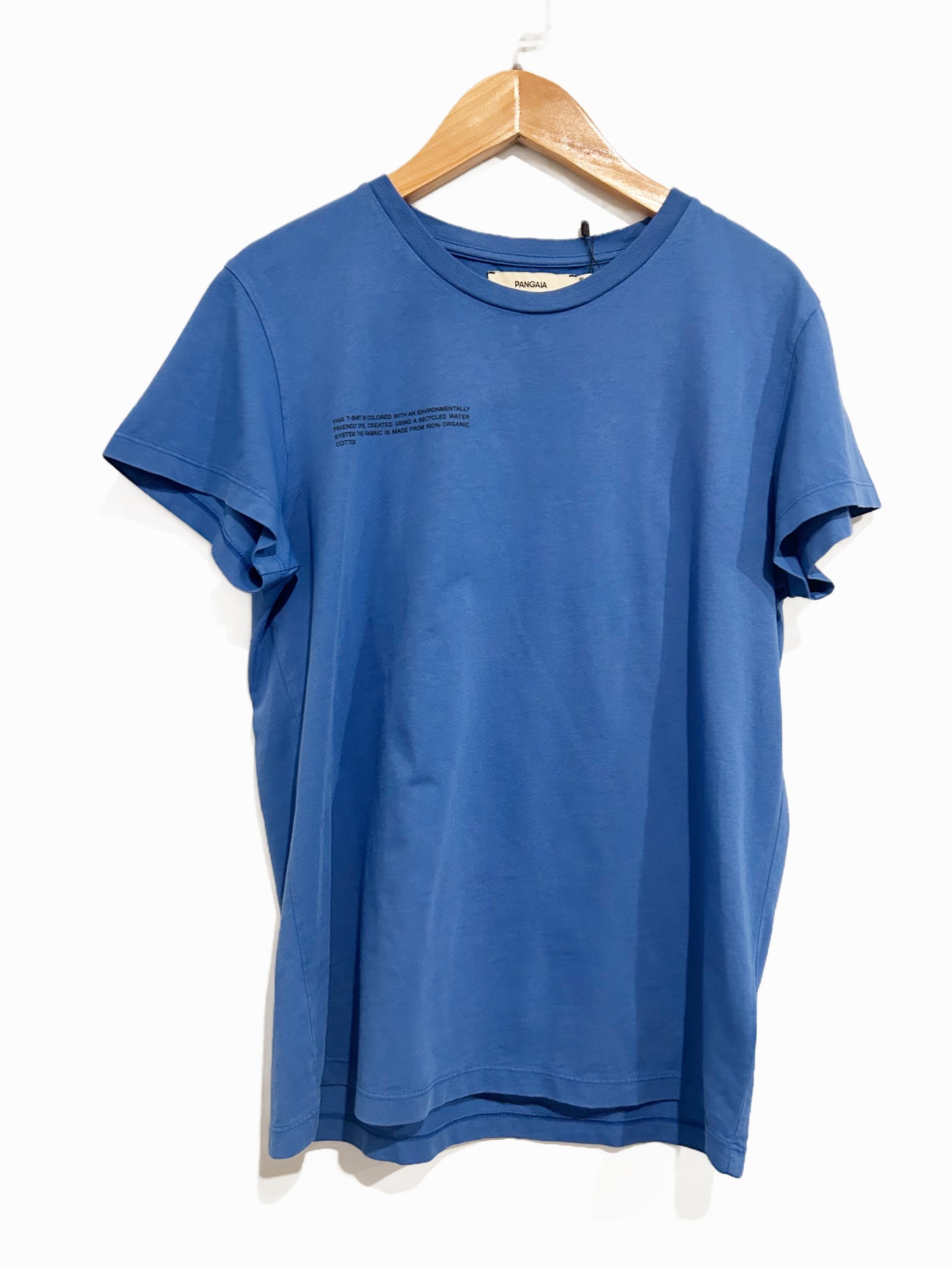Pangaia Blue Cotton T-Shirt - 12Y