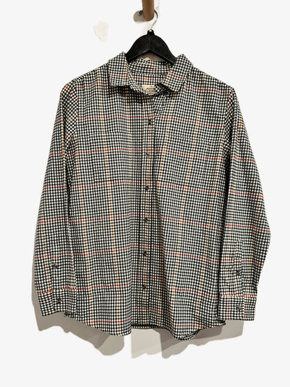 Marine Layer Black Check Flannel - Medium