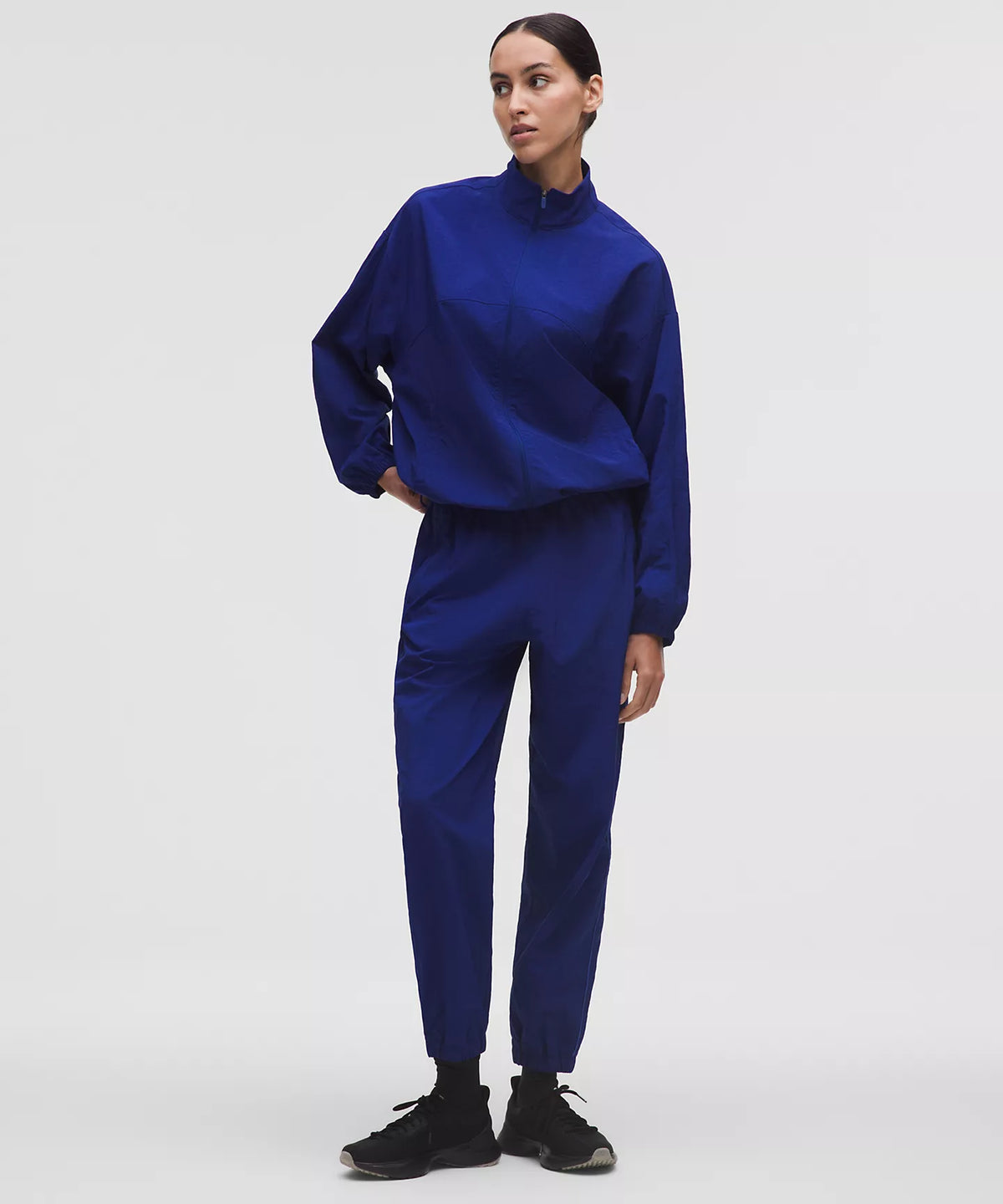 Lululemon License To Train Woven Mid-Rise Jogger in Deep Sea Blue - Small