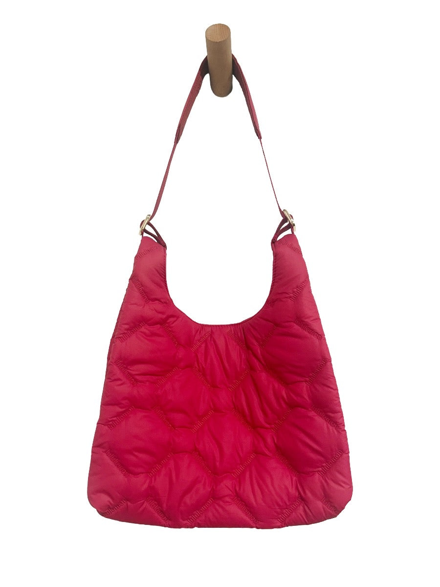 Lululemon Quilty Pleasures Shoulder Bag in Berry Rumble