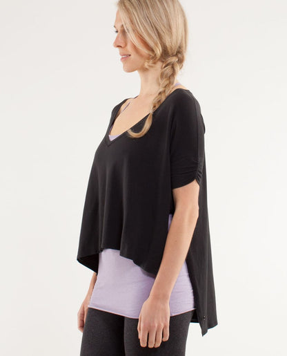 Lululemon My Mantra Short Sleeve in Black -8