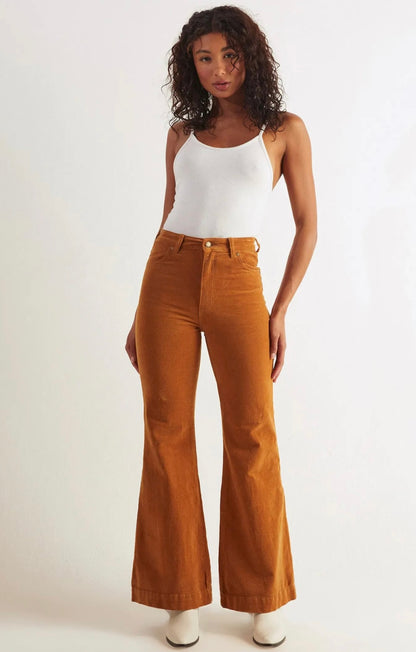 Rolla’s Brown Corduroy Flare Pants - 25