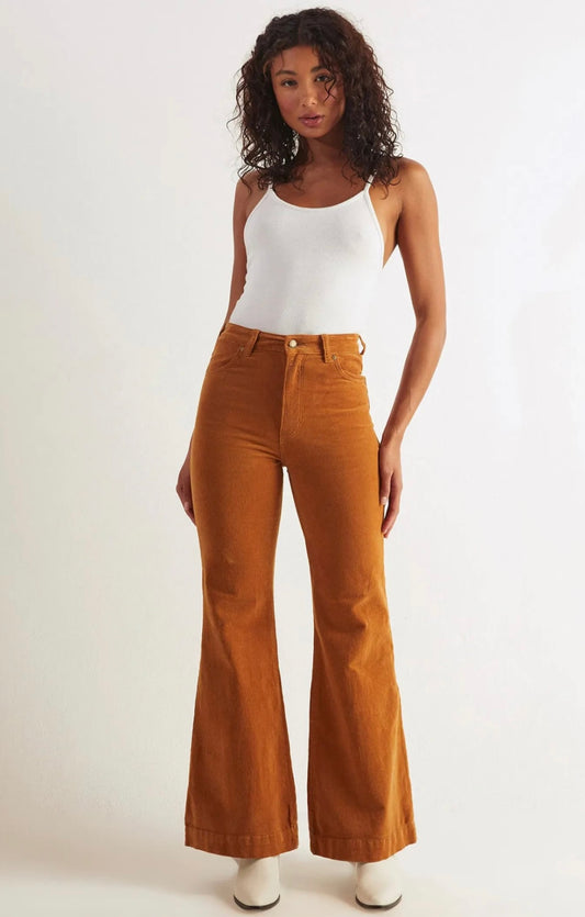 Rolla’s Brown Corduroy Flare Pants - 25