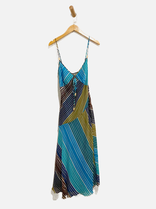 Guess Jeans Y2K Blue Stripe Dress - 7